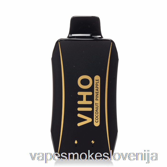 Vape Slovenija Viho Turbo 10000 Za Enkratno Uporabo Kokos Ananas
